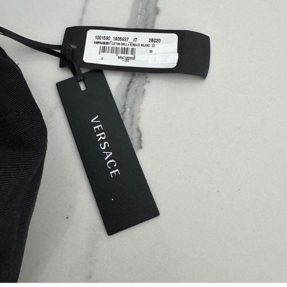 Versace Varsity Logo Baseball Hat - Picture 5 of 7